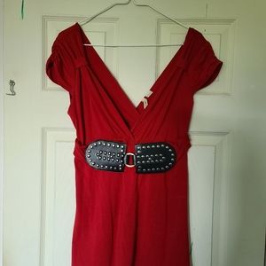 Womens Miren Top with Belt.